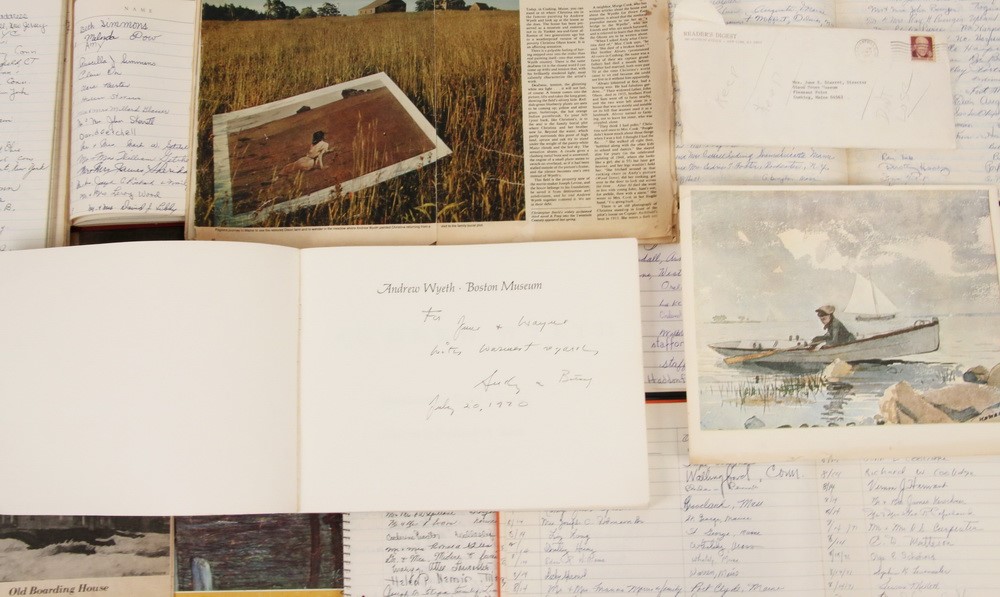 Collection of Andrew Wyeth – Olson House Memorabilia, Lot 2091 from Summer Auction Weekend 2018, sold for $2,000 